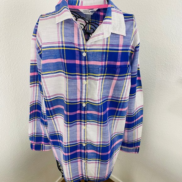 OLD NAVY  The Classic Shirt Button Down L shirt - Picture 2 of 10